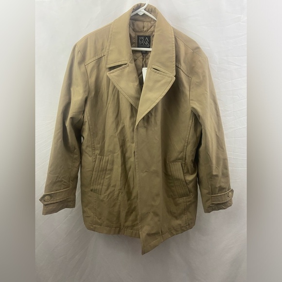 Jos. A Bank NWT Beige Tan Mens Jacket Coat Size XL MSRP $250 - Picture 1 of 12